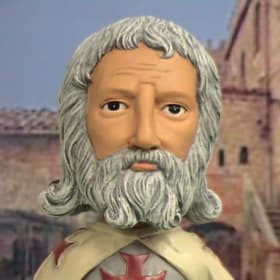 Jacques DeMolay Bobblehead item