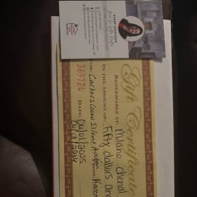 Milano's Italian Restaurant $50 Gift Certificate item
