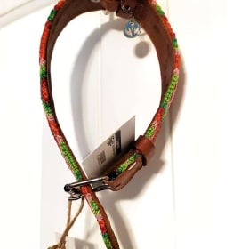 Tulum HM Woven Nylon & Leather L Dog Collar L item