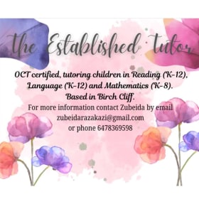 The Established Tutor - 1 Session Voucher (2 of 3) item