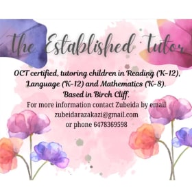 The Established Tutor - 1 Session Voucher (3 of 3) item