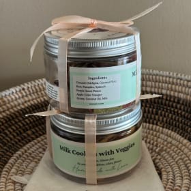 Woo-u Milk Dog Treats with Veggies item