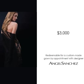 Custom Dress Exclusively Designed by Angel Sánchez item