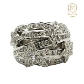 Elegant Marvin Jewelry Channel Ring – Bid Now! item