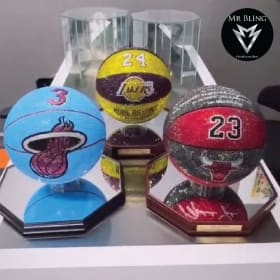 Chicago Bulls Swarovski Basketball by Mr. Bling item