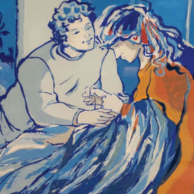 Ramón Oviedo's 'Idilio' – A Captivating Masterpiece item