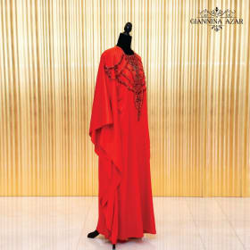 Exquisite Red Gown by Gianina Azar – A Statement of Luxury item