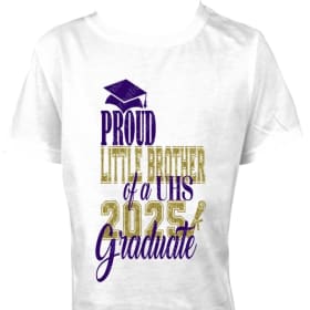 Proud LITTLE BROTHER T-Shirt / Size: Size: 4X - 5X item
