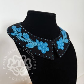 Blue Beaded Collar item