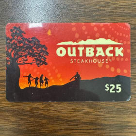 $25 Gift Card to Outback Steak House item