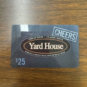 $25 Gift Card to Yardhouse item