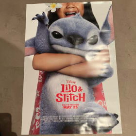 LILO AND STITCH 2025 ORIGINAL MOVIE POSTER DISNEY 27x40 item