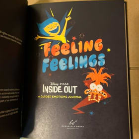 INSIDE OUT 2 FEELING FEELINGS JOURNAL GUIDED EMOTIONS item