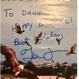 BIRDEMIC POSTER 18x24 INCH SIGNED BY FILMMAKER JAMES NGUYEN item