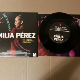 EMILIA PEREZ 2 SONG VINYL RECORD 7” 45 OSCAR WINNING SONG item