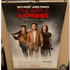 PINEAPPLE EXPRESS MOVIE POSTER ROGEN FRANCO 27x40 IN D/S item
