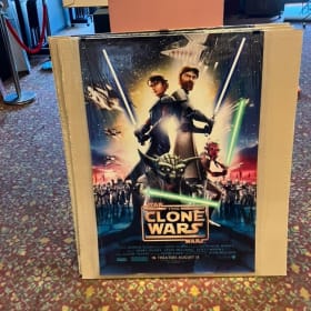 STAR WARS THE CLONE WARS MOVIE POSTER ORIGINAL NEW 27x40 IN item
