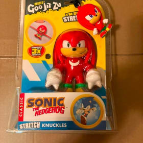 KNUCKLES (SONIC) GOO JIT ZU STRETCHY FIGURE + KEYCHAIN item