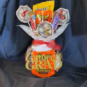 Candy Bouquet with $60 item
