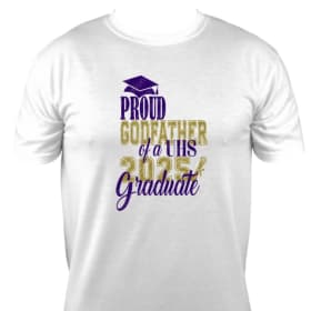 Proud GODFATHER T-Shirt / Size: 4X - 5X item