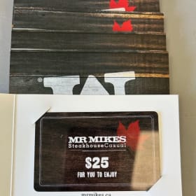 $100 in Mr. Mikes Gift Cards 1 item
