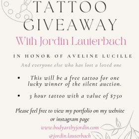 Tattoo Giveaway! item