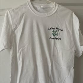 Uni-Sex White T-Shirt Size Small item