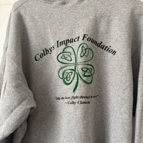 Unisex Grey Sweatshirt Size Small item