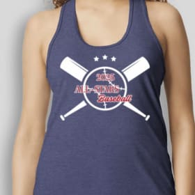 Adult Women's Tank Top Blue/White/Red item