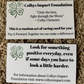 Random Acts of Kindness Cards/Pay it Forward (set of 100) item