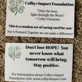 Random Acts of Kindness Cards/Pay it Forward (set of 100) item