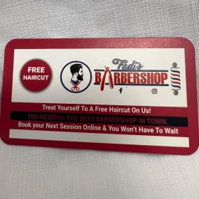 Free Haircut at Fadi's Barbershop #1 item