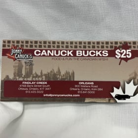 $25 Canuck Bucks #1 item