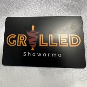 $20 Gift Card to Grilled Shawarma #1 item