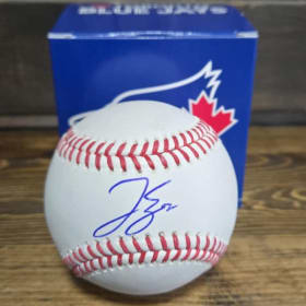 Autographed Blue Jays Baseball: $250 Value item