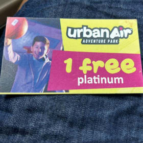 5 Platinum Passes – Urban Air Adventure Park item
