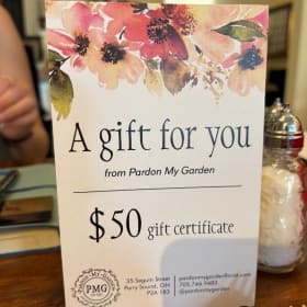 Pardon My Garden Gift Certificate item