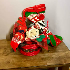 78. Christmas Themed Basket item