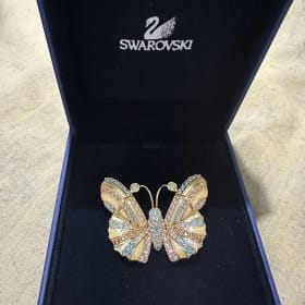 Swarovski Butterfly Broach item