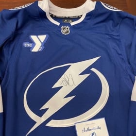 Authentic Signed Andrei Vasilevskiy Tampa Bay Jersey item