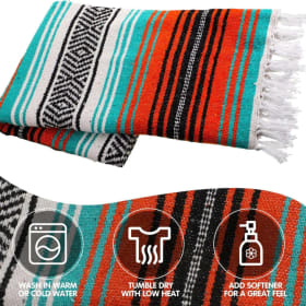 Artisan Hand Woven 5’x8’ Blanket (Very Soft) item