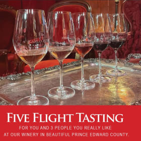 $100 Karlo Estates Five Flight Tasting Certificate item