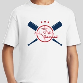 Youth T-Shirt- Full White 8-10U item