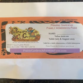 Prairie Garden Gift Certificate item