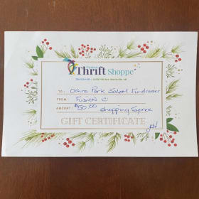 $50 Gift Card to Fusion Gift Shoppe item