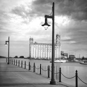 Waterfront Stroll (B&W) item