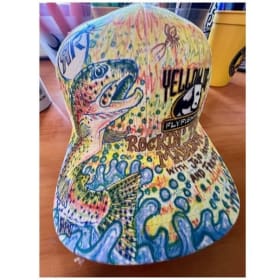 One of a Kind Custom Art Hat by Ian Davis item