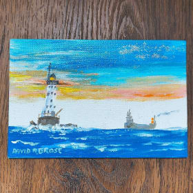 Lake Freighter by David Grose item