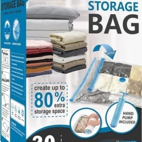20 Pack Vacuum Storage Bags, Space Saver Bag item
