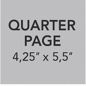 Quarter Page Ad item